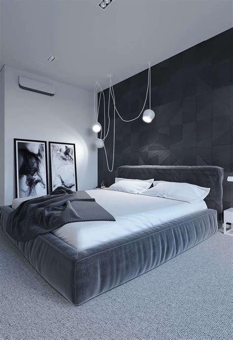 Black Bedrooms With An Alluring Femininity