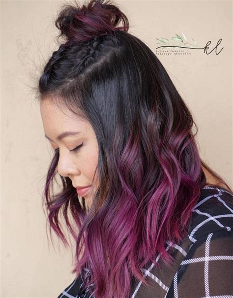 Instead of a pretty pastel, a stunning jewel tone might even bring. 50 Cool Ideas of Lavender Ombre Hair and Purple Ombre ...
