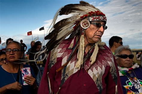 The Standing Rock Sioux Nation And 125 Other Tribes And Supporters