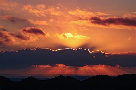 Sunset Silhouette Landscape Free Photo On Pixabay Pixabay