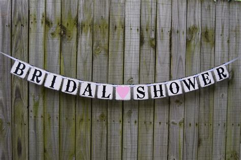 Bridal Shower Banner Rustic Banner Bridal Shower Banner