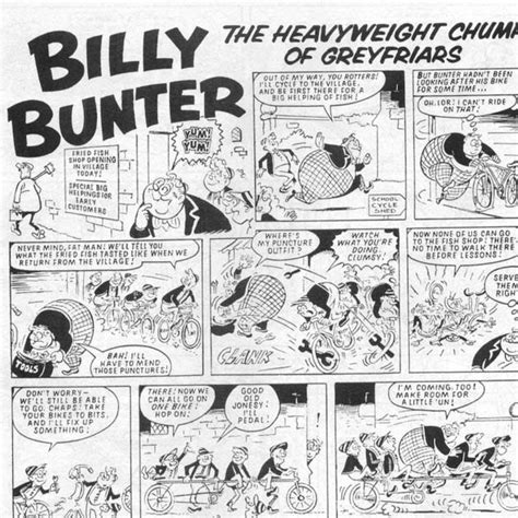 Peter Grays Uk Comic Artists Reg Parletts Knockouts Billy Bunter