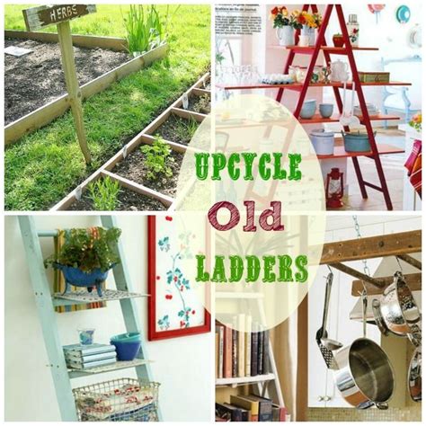 Fun Ways To Use Old Ladders In Your Home Wooden Ladder Decor Old