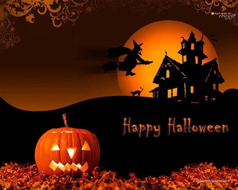 Download Happy Halloween Wallpaper Background By Aliciamyers