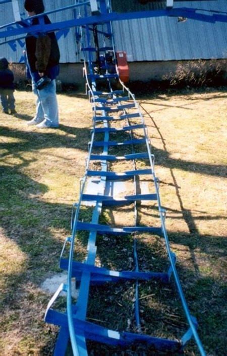 If you decide not to do the traditional paint pattern, get creative! DIY Backyard Roller Coaster Does 360° Loop « Outdoor Games