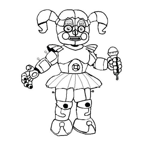 Various Five Nights At Freddys Coloring Pages To Your Kids Free