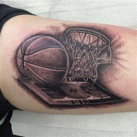 40 Sporty Types Of Basketball Tattoo Designs Famous Celebs Check