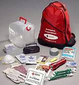 Pictures of Basic Emergency Kit Items