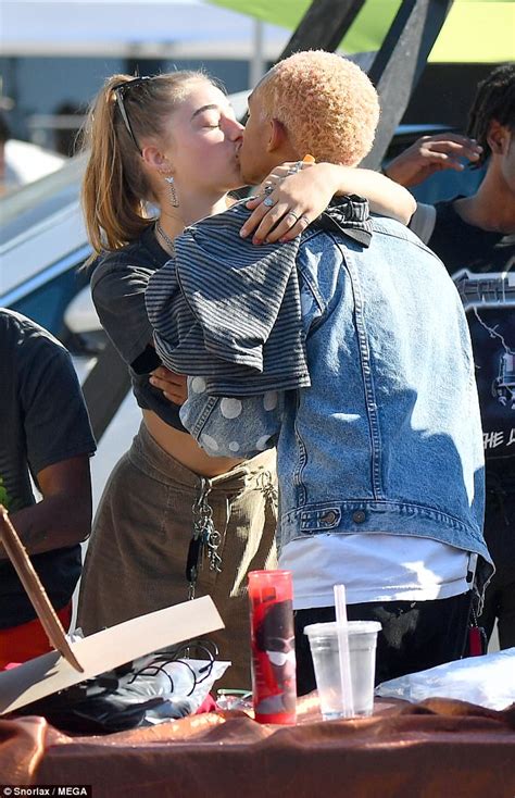 Jaden Smith Packs On The Pda With New Girlfriend