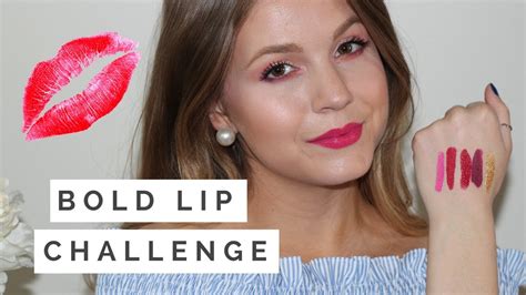 Bold Lip Challenge Week Youtube