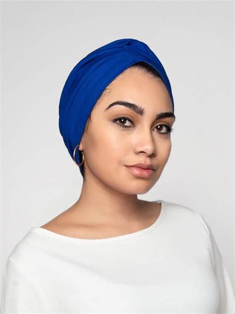 Royal Blue Classic Tam Wrap In 2022 Head Wraps Head Wraps For Women Turban Headwrap