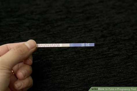 How To Fake A Pregnancy Test 10 Steps With Pictures Wikihow