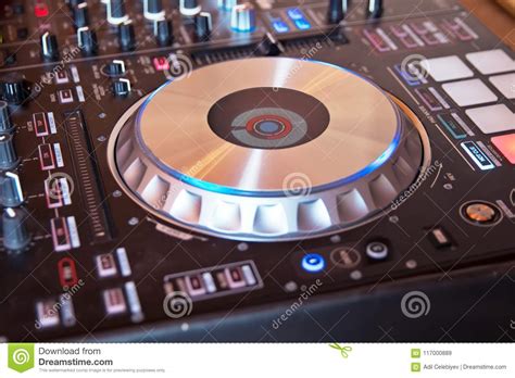Dj Console Cd Mp4 Deejay Mixing Desk Ibiza House Music Party In