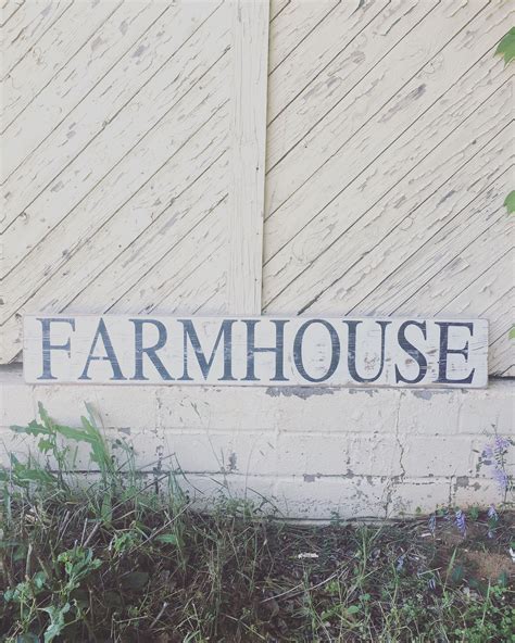 Farmhouse Signlarge Farmhouse Sign Farmhouse Decor Fixer Upper Style