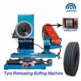Photos of Used Tire Buffing Machine