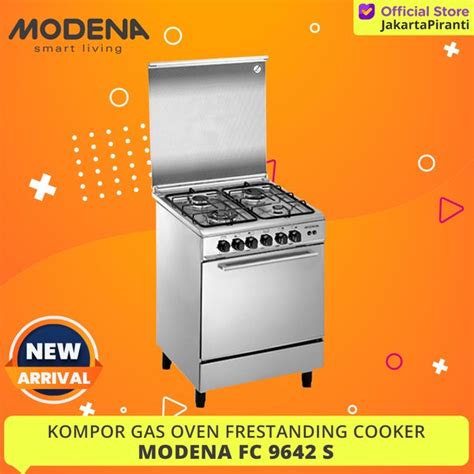 Jual Kompor Gas Oven Free Standing Freestanding Cooker Modena Fc S