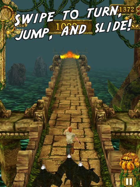 Temple run for android will put your reflexes to the test in a fun game in which we have to escape from a we're talking about an endless runner game for android that's very easy to play but that will demand us to be sharp on our reflexes. Download Temple Run 1 dan 2 Android - TrivandXanandreaz