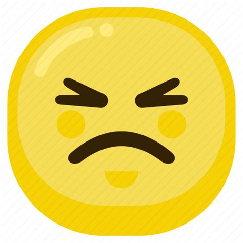 Emoji Emoticon Expression Sad Smile Upset Icon
