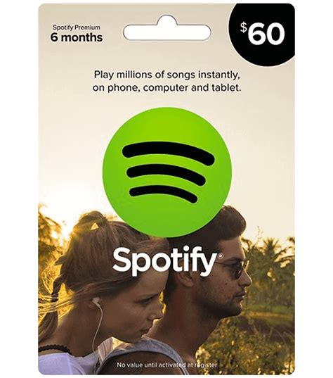 Spotify T Card 60 Email Delivery Mytcardsupply