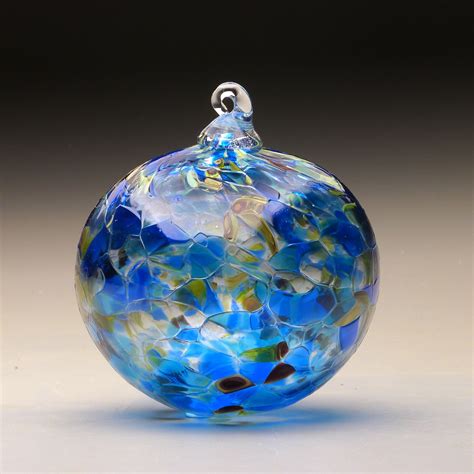 Pacific Diamond Hand Blown Glass Ornament Christmas Etsy Canada Glass Blowing Glass