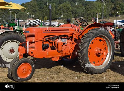 Antique 1941 Case Tractor On Display At Heritage Festival Lanesville