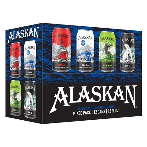 Alaskan Beer Variety Pack 12 Oz Cans Shop Beer At H E B