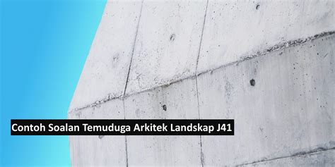 Perkara ini amat mengecewakan dan kami di semua. Contoh Soalan Temuduga Arkitek Landskap J41
