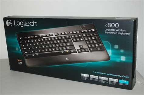 Logitech Illuminated K800 Computer Wireless Keyboard Wit Backlit Keys