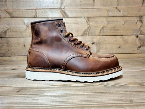 Red Wing Classic Moc Toe 1907 Copper The Whitby Cobbler