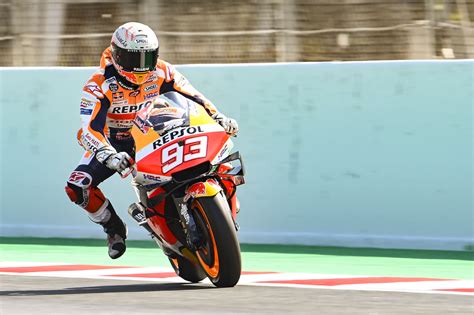 Marc Marquez Results ‘outstanding Riding With ‘a Visordown