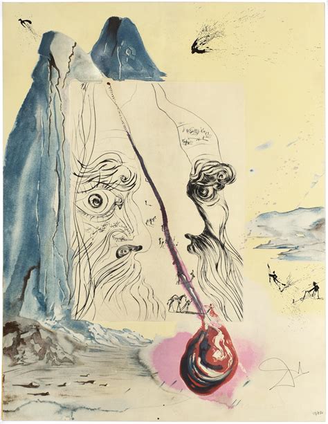 At Auction Salvador Dalí Salvador Dali Moses Monotheism Etching