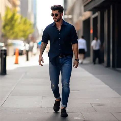 How To Wear Black Shoes With Blue Jeans Incredible Outfit Ideas