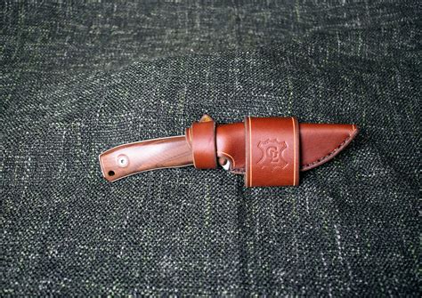 Handmade Leather Sheath For The Lionsteel M4