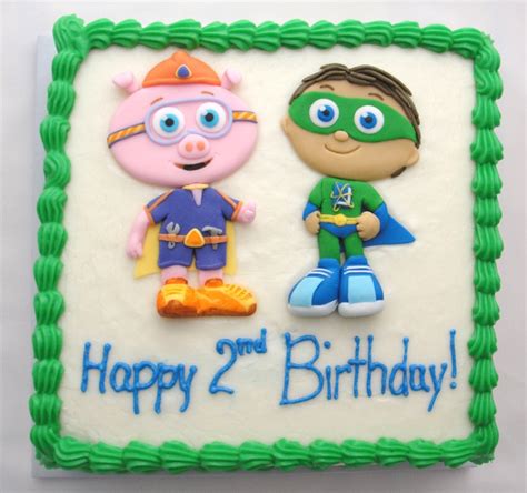 Super Why Cake Toddler Birthday Party Super Why Cake Birthday