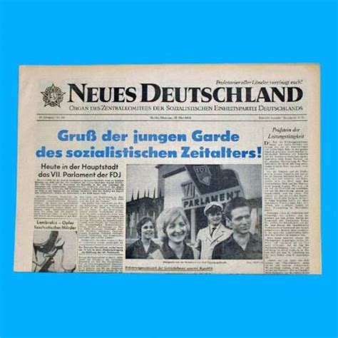 Ddr Neues Deutschland Juni 1963 Geburtstag Hochzeit 56 57 58 59 60