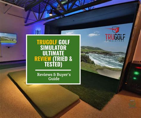 Trugolf Simulator Review Tried And Tested Complete Golf Store