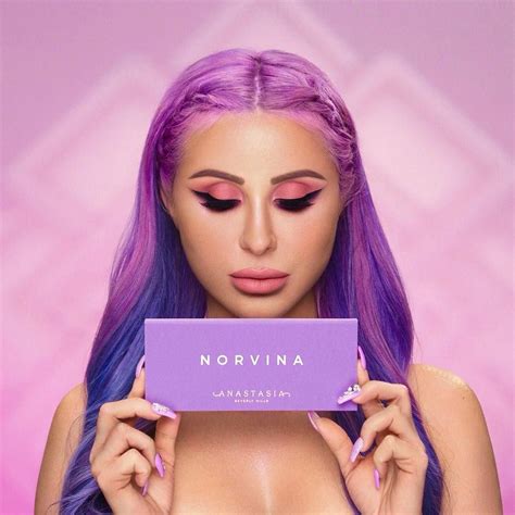 💜n O R V I N A 🎨 Palette Norvina Wearing Love Eyeshadow All Over Lids Drama And Celestial