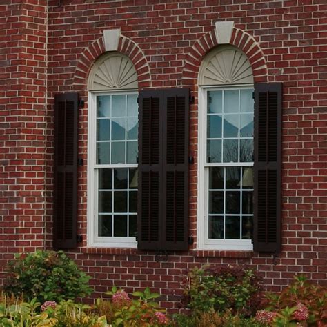 Faux Tilt Rod Open Louver Shutters Architectural Collection