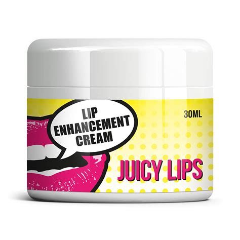 Juicy Lips Lip Plumping Cream Perfect Pout Kissable Lips No Fillers Or