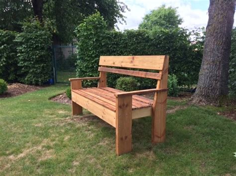 Banc De Jardin Par Thierrypierre Sur Lair Du Bois