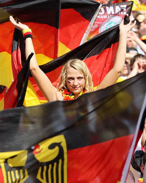 sexy german fan berlin july 03 german football supporte… flickr