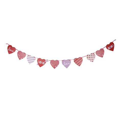 Valentines Day Heart Banner Daiso Japan Middle East