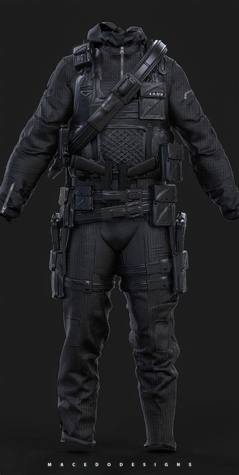 Combat Hazmat Stealth Suit MA3