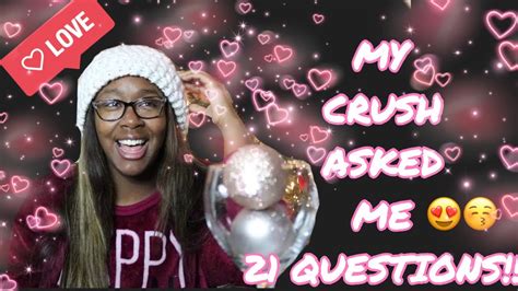 my crush asked me 21 questions and it got deep vlogmas countdown day 9 brittney kashay youtube