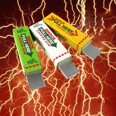 Electric Shocking Hand Chewing Gum Shocker Prank Trick Toy Joke Funny