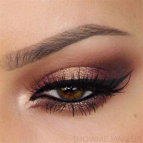 Brown Eye Makeup Eyemakeupglitter In 2020 Date Night Makeup Eye