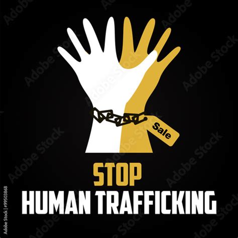 Human Trafficking Vector Template Buy This Stock Vector And Explore