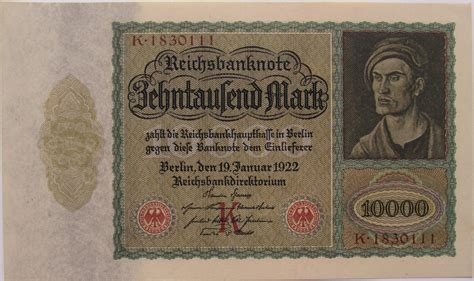 10,000 Mark (Reichsbanknote) - Germany (1871-1948) – Numista