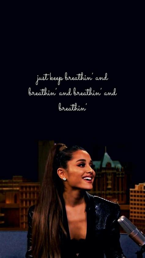Ariana Grande Quotes Ariana Grande Lyrics Ariana Merch Bae Ariana