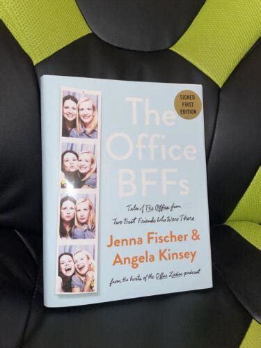 Jenna Fischer And Angela Kinsey Signed Book The Office Bffs 1st Hardcover
